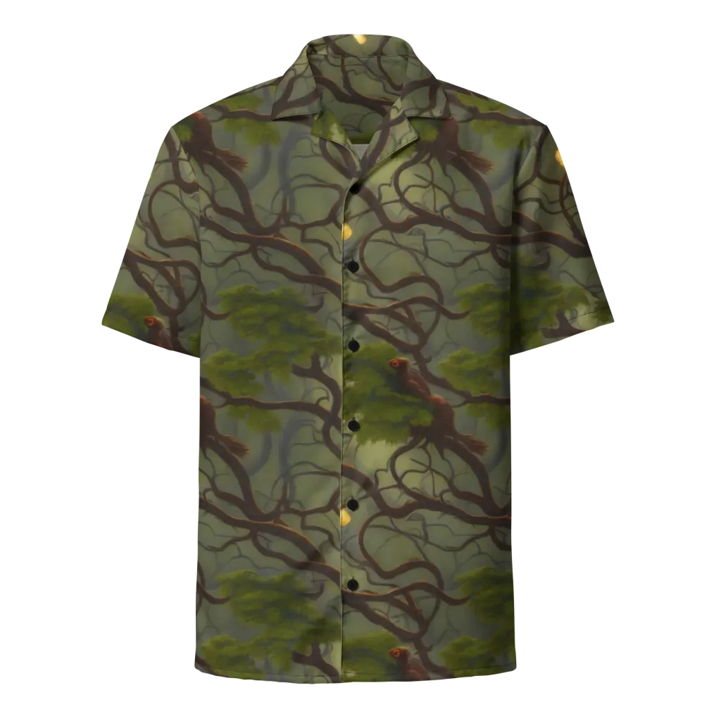 Mosslight Canopy on Button Shirt — Front