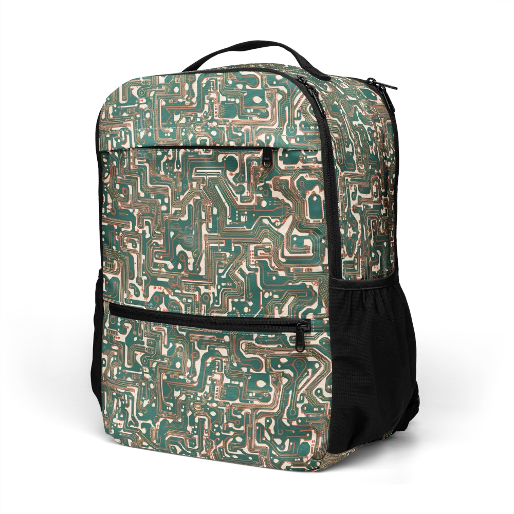 Copper Circuit on Utility Backpack — Left Front