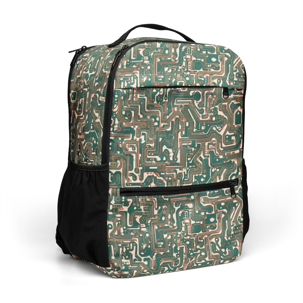 Copper Circuit on Utility Backpack — Right Front