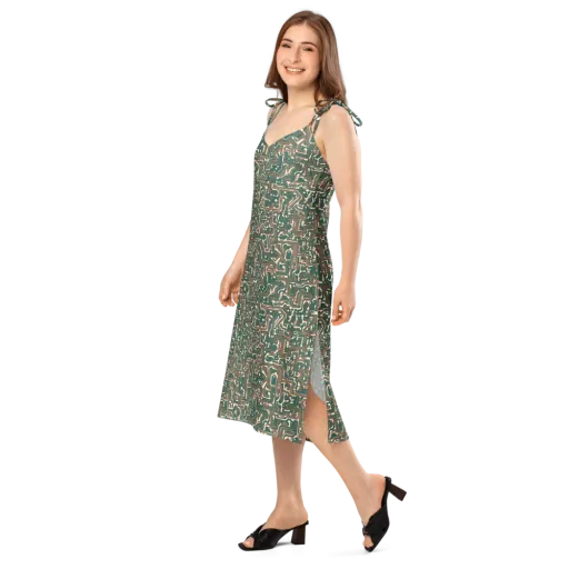 Copper Circuit on a Slip Dress