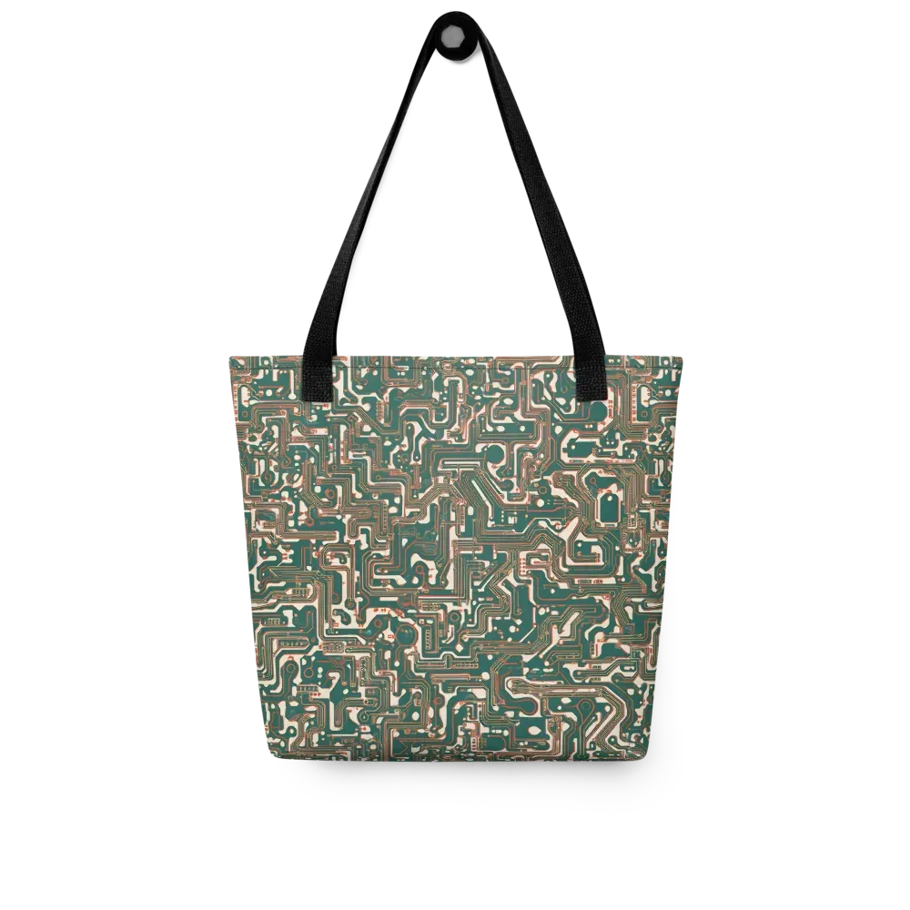 Copper Circuit on Tote Bag — Front