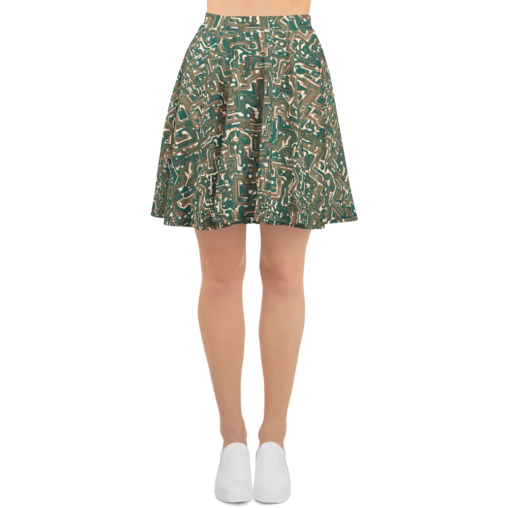 Copper Circuit on Skater Skirt — Front
