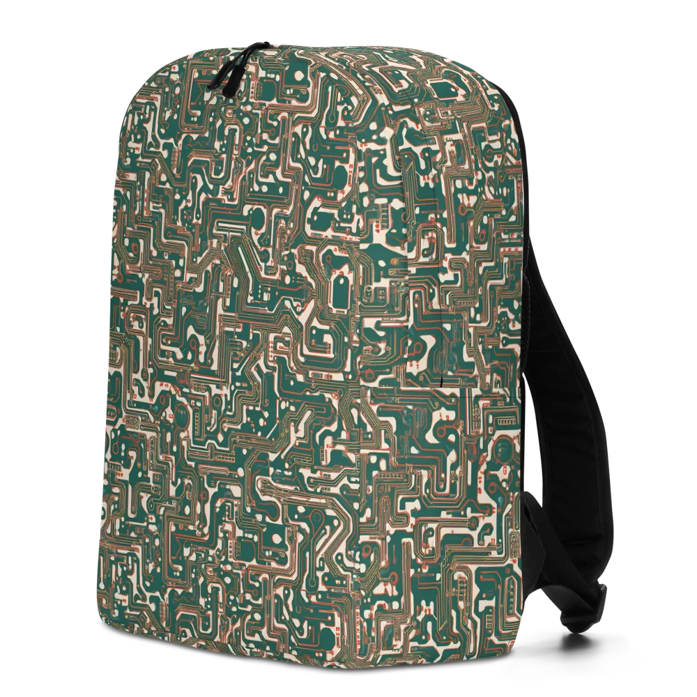Copper Circuit on Minimalist Backpack — Left