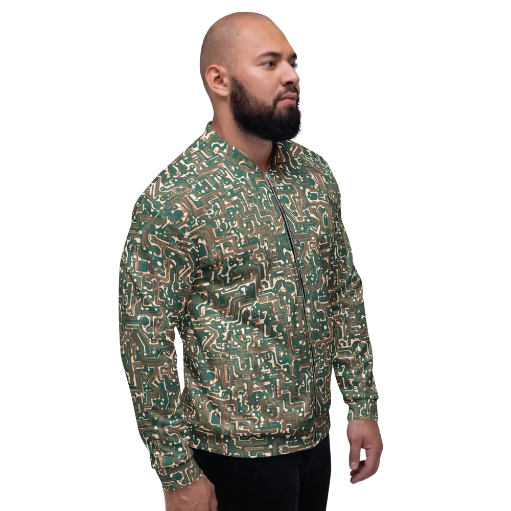 Copper Circuit on Bomber Jacket — Right