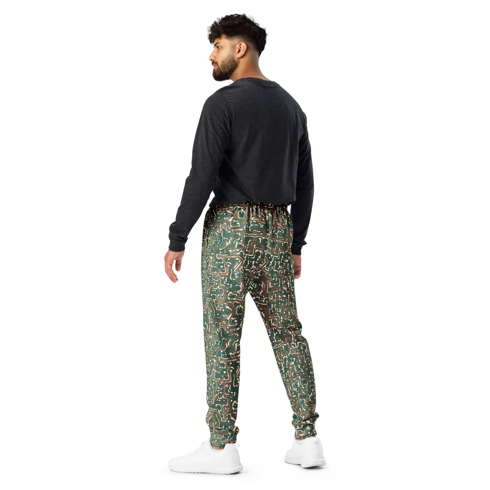Copper Circuit on Men's Joggers — Back