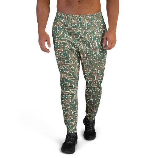 Copper Circuit on a Men's Joggers