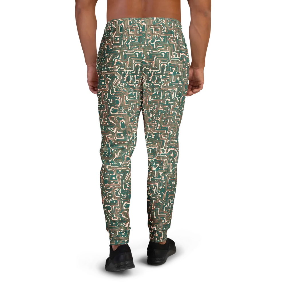 Copper Circuit on Men's Joggers — Back