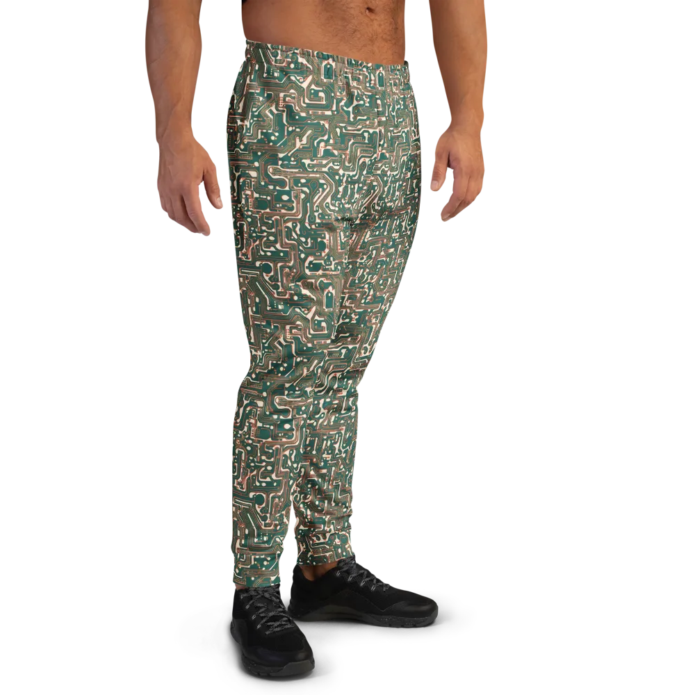 Copper Circuit on Men's Joggers — Right