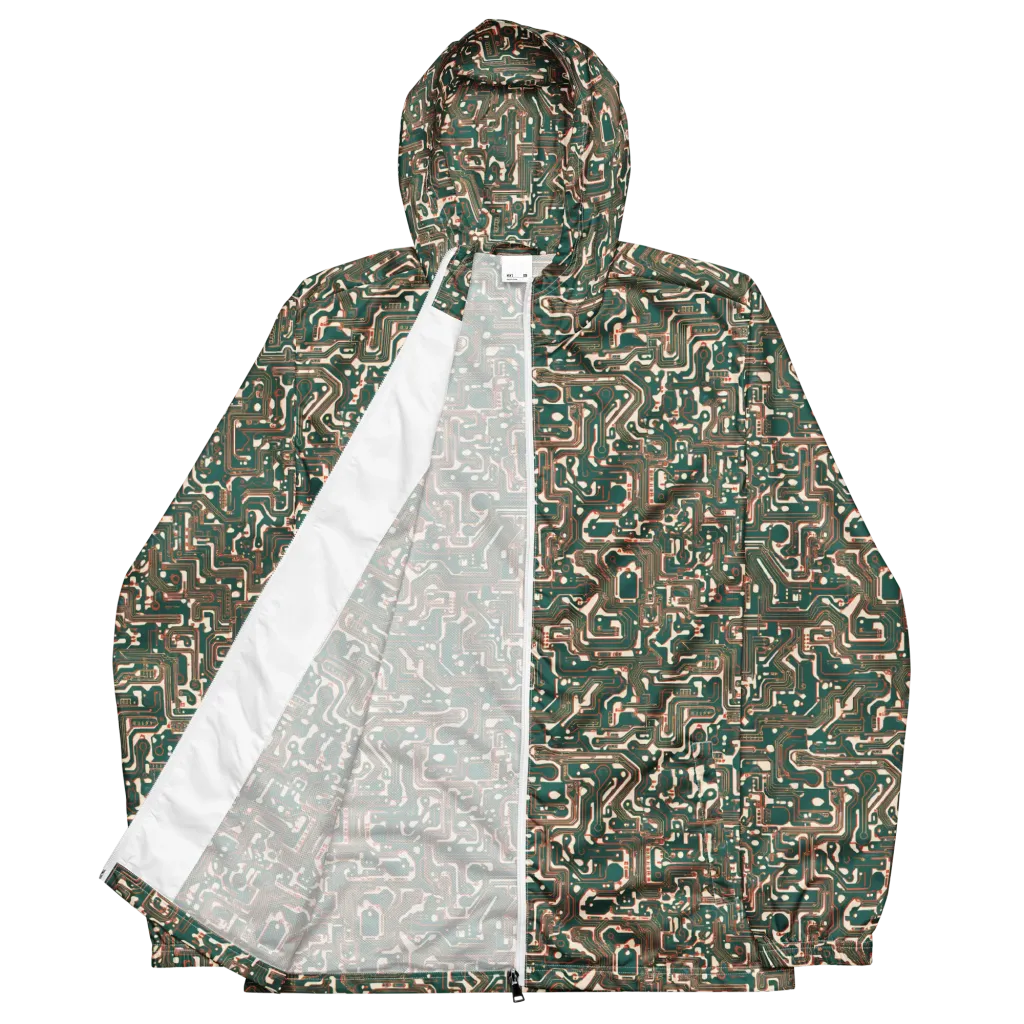 Copper Circuit on Men's Windbreaker — Front