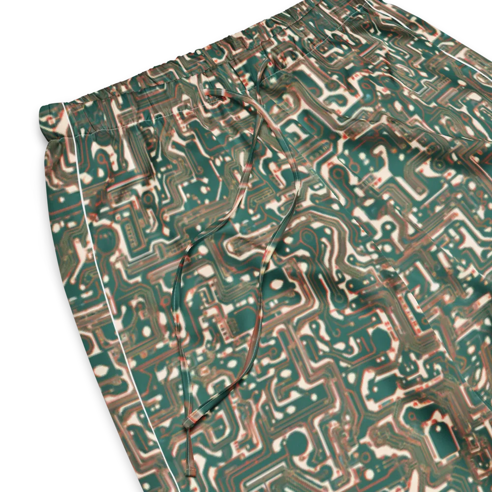 Copper Circuit on Women's Pajama Pants — Product details