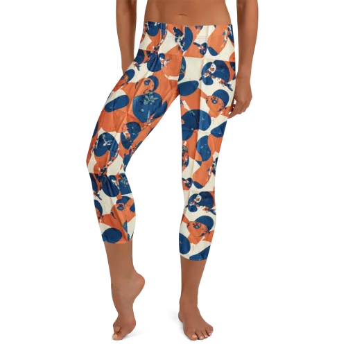 Koi Pop on a Capri Leggings