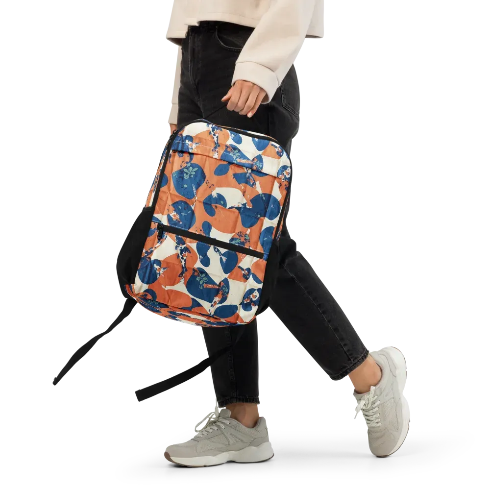 Koi Pop on Utility Backpack — Front