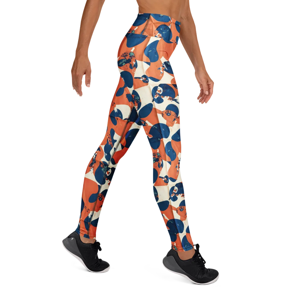 Koi Pop on Yoga Leggings — Right