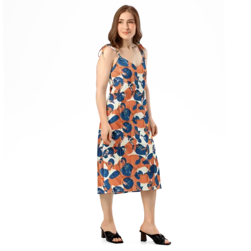 Koi Pop on a Slip Dress