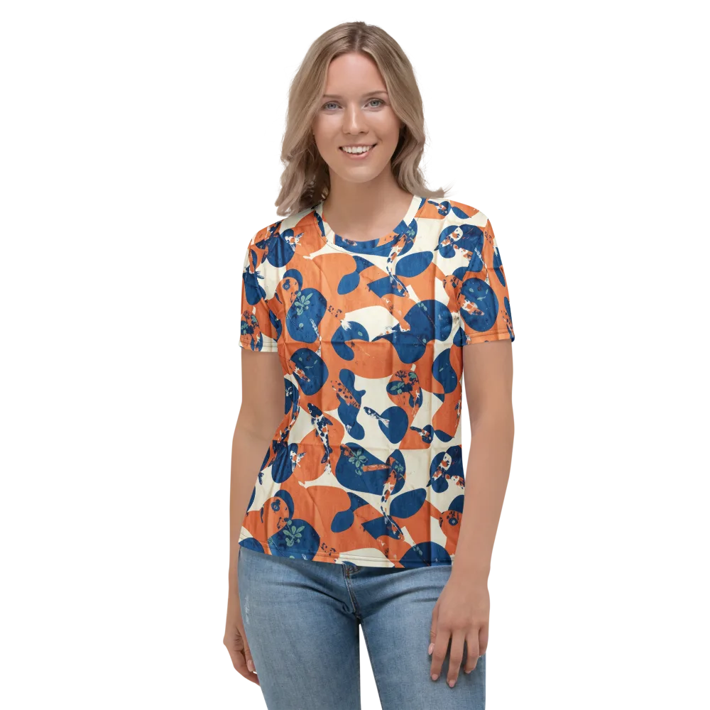 Koi Pop on Women's Crew Neck T-Shirt — Front