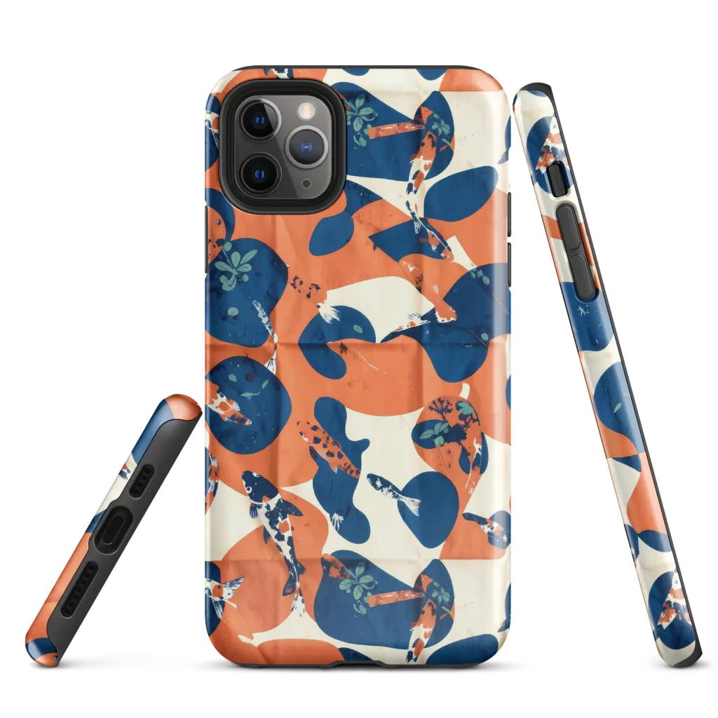 Koi Pop on Tough Case for iPhone® — Front