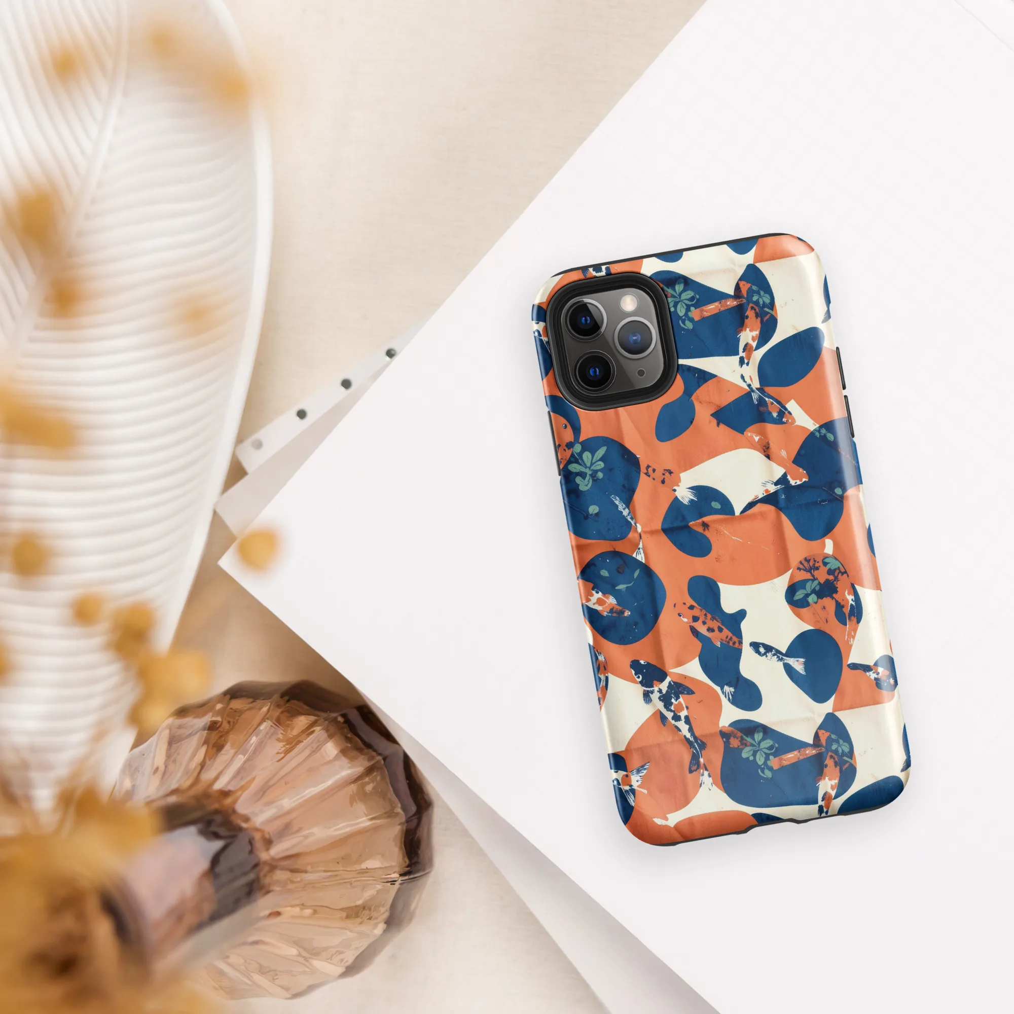 Koi Pop on Tough Case for iPhone® — Front