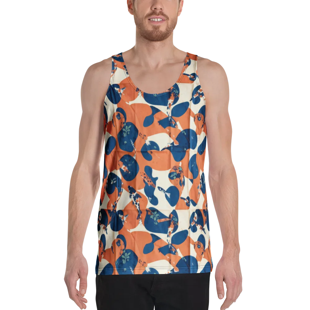 Koi Pop on Men's Tank Top — Front