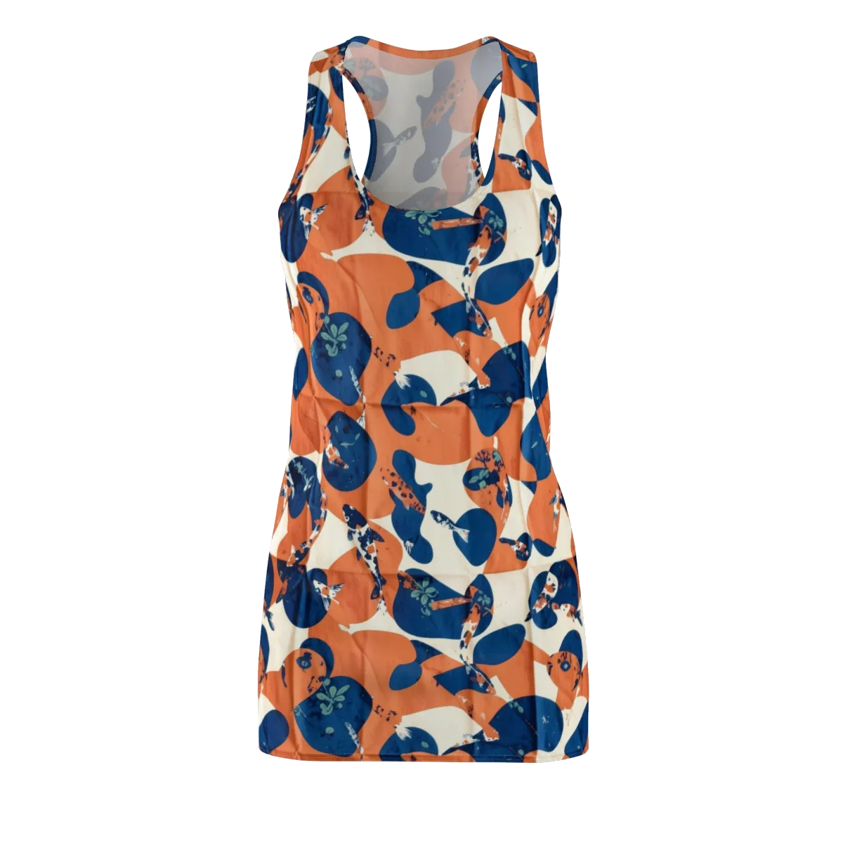 Koi Pop on Racerback Dress — Front