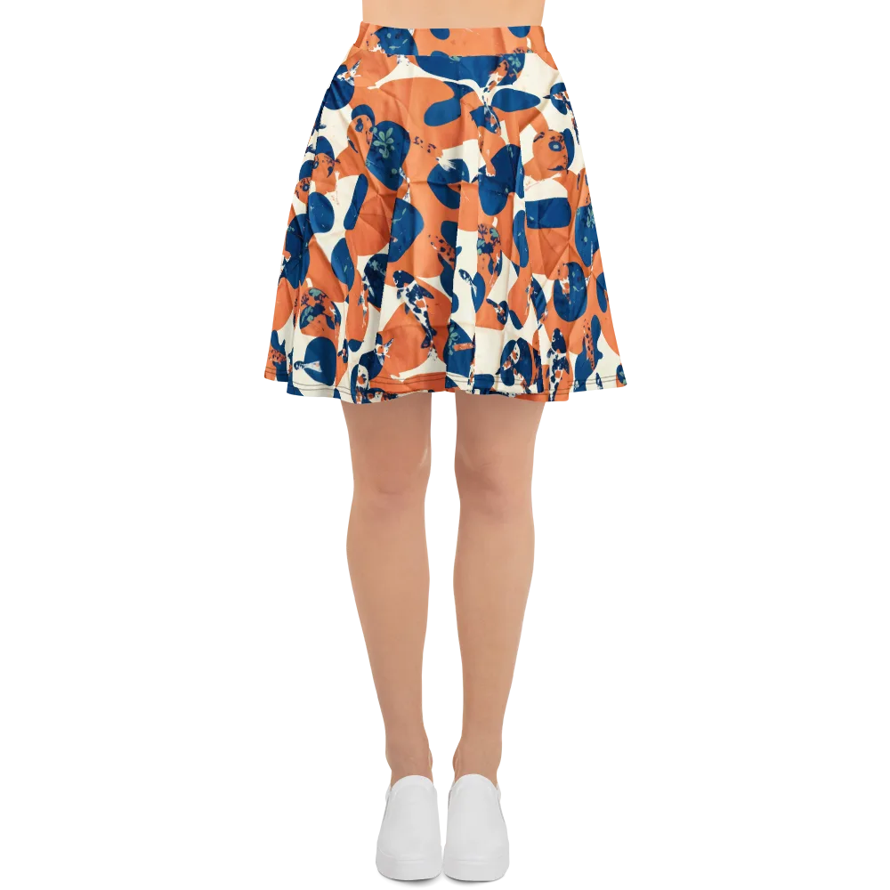 Koi Pop on Skater Skirt — Front