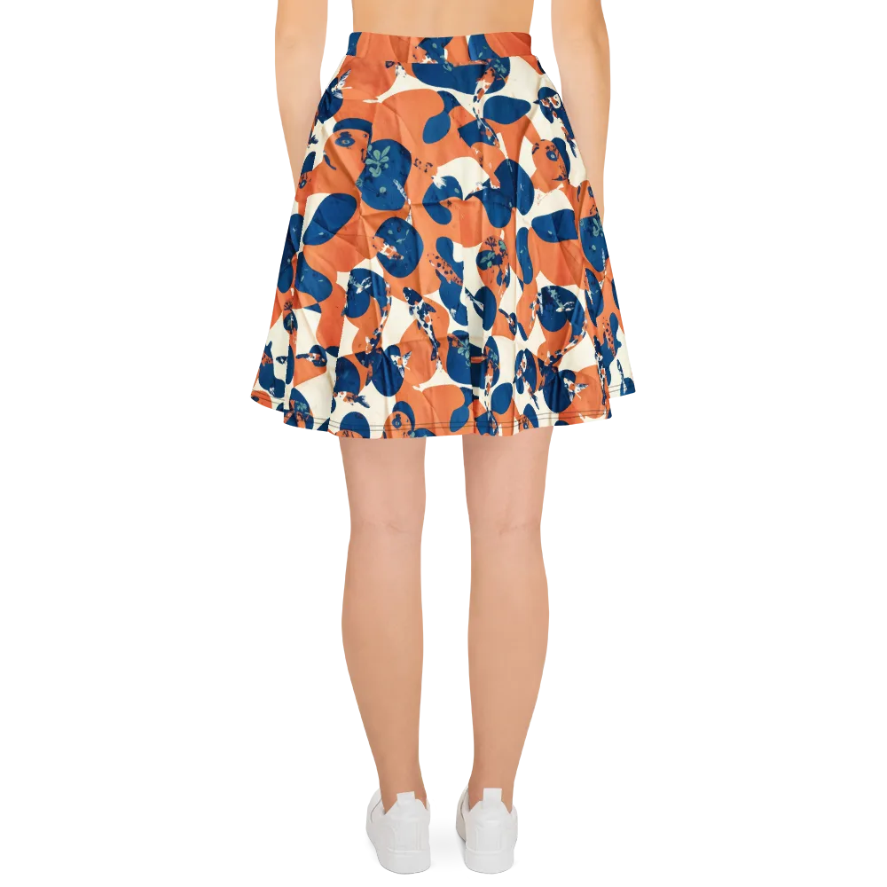 Koi Pop on Skater Skirt — Back