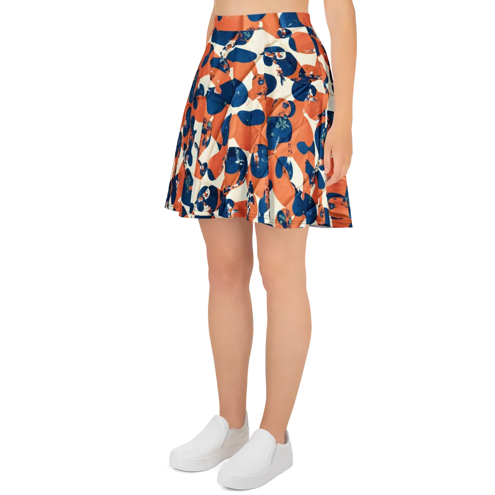 Koi Pop on Skater Skirt — Left