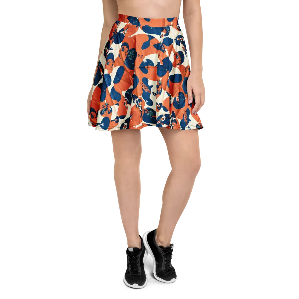 Koi Pop on Skater Skirt — Front