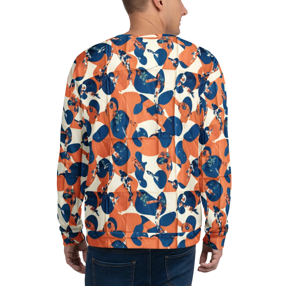 Koi Pop on Sweatshirt — Back