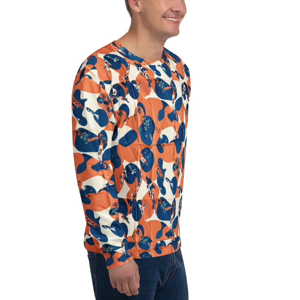 Koi Pop on Sweatshirt — Right Front
