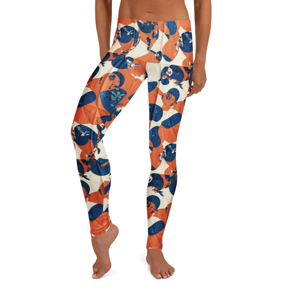 Koi Pop on Leggings — Front