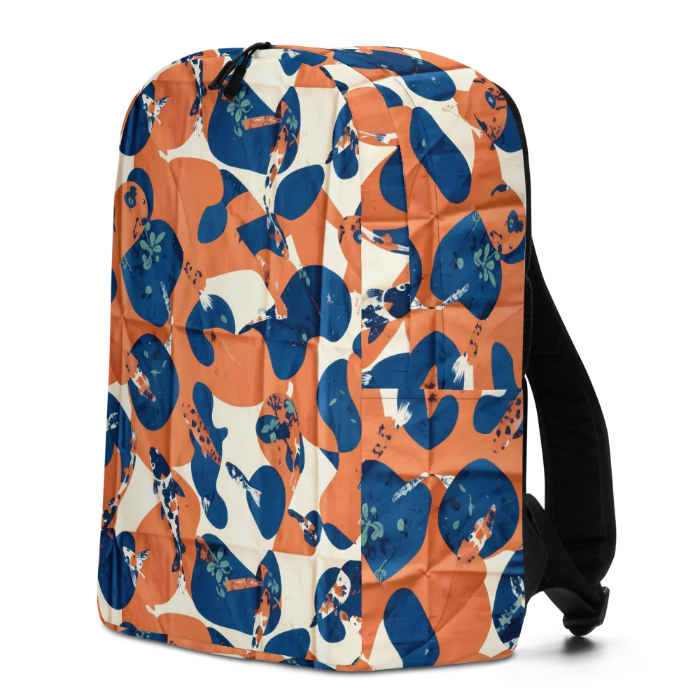 Koi Pop on Minimalist Backpack — Left