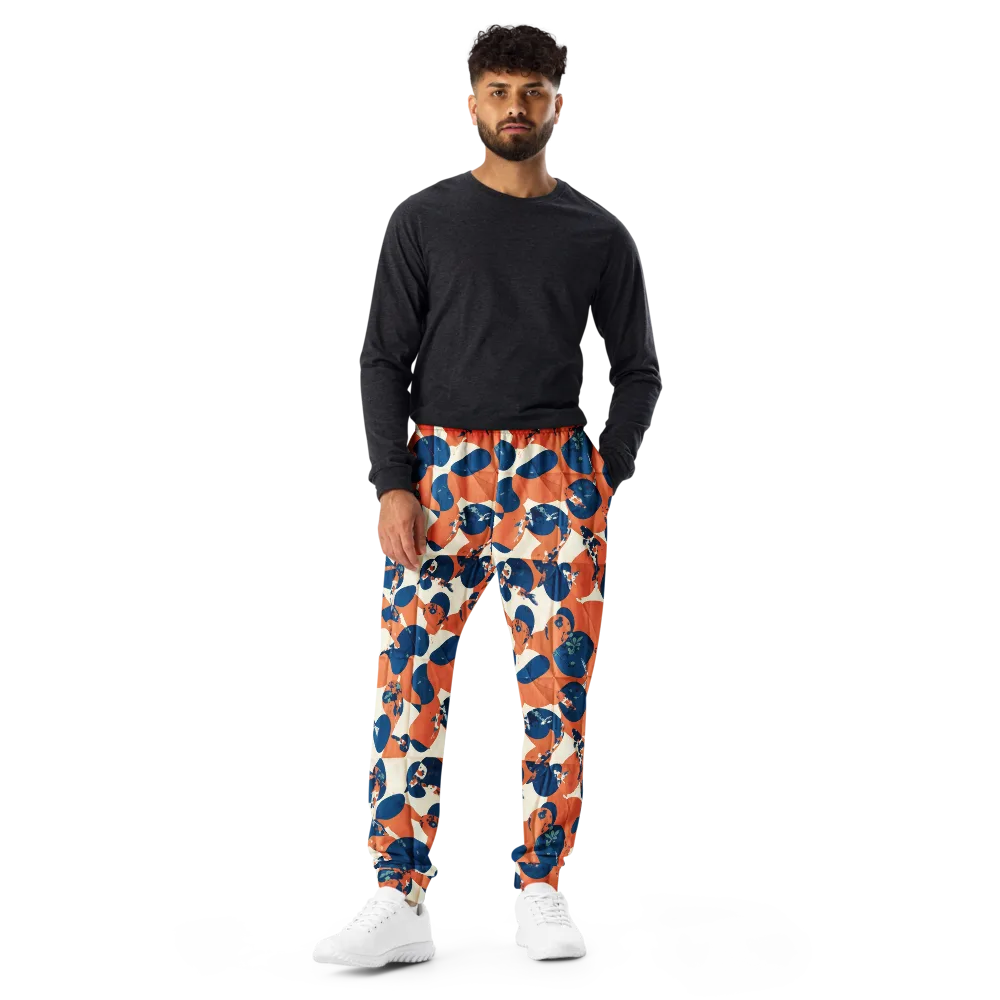 Koi Pop on Men's Joggers — Front