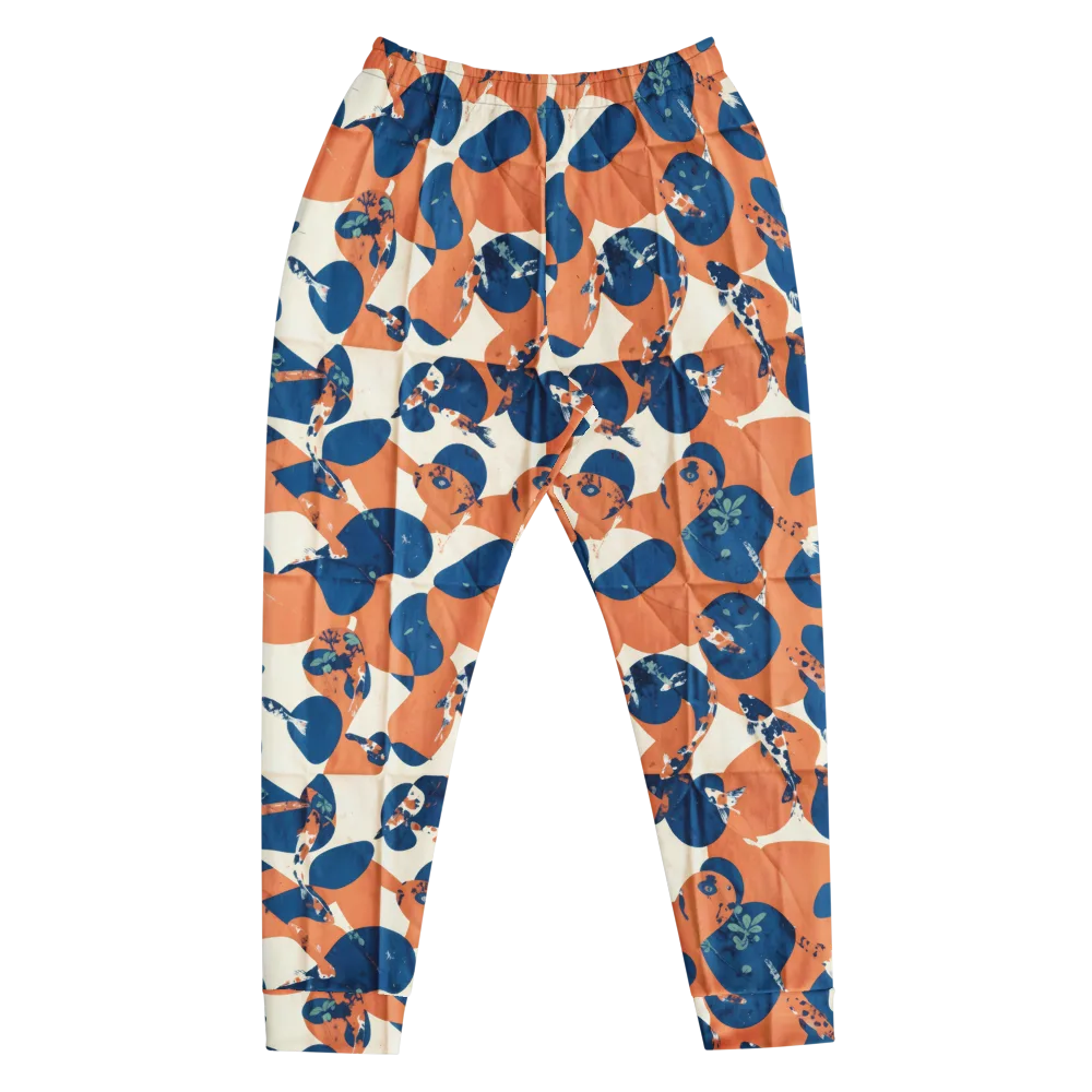 Koi Pop on Men's Joggers — Front