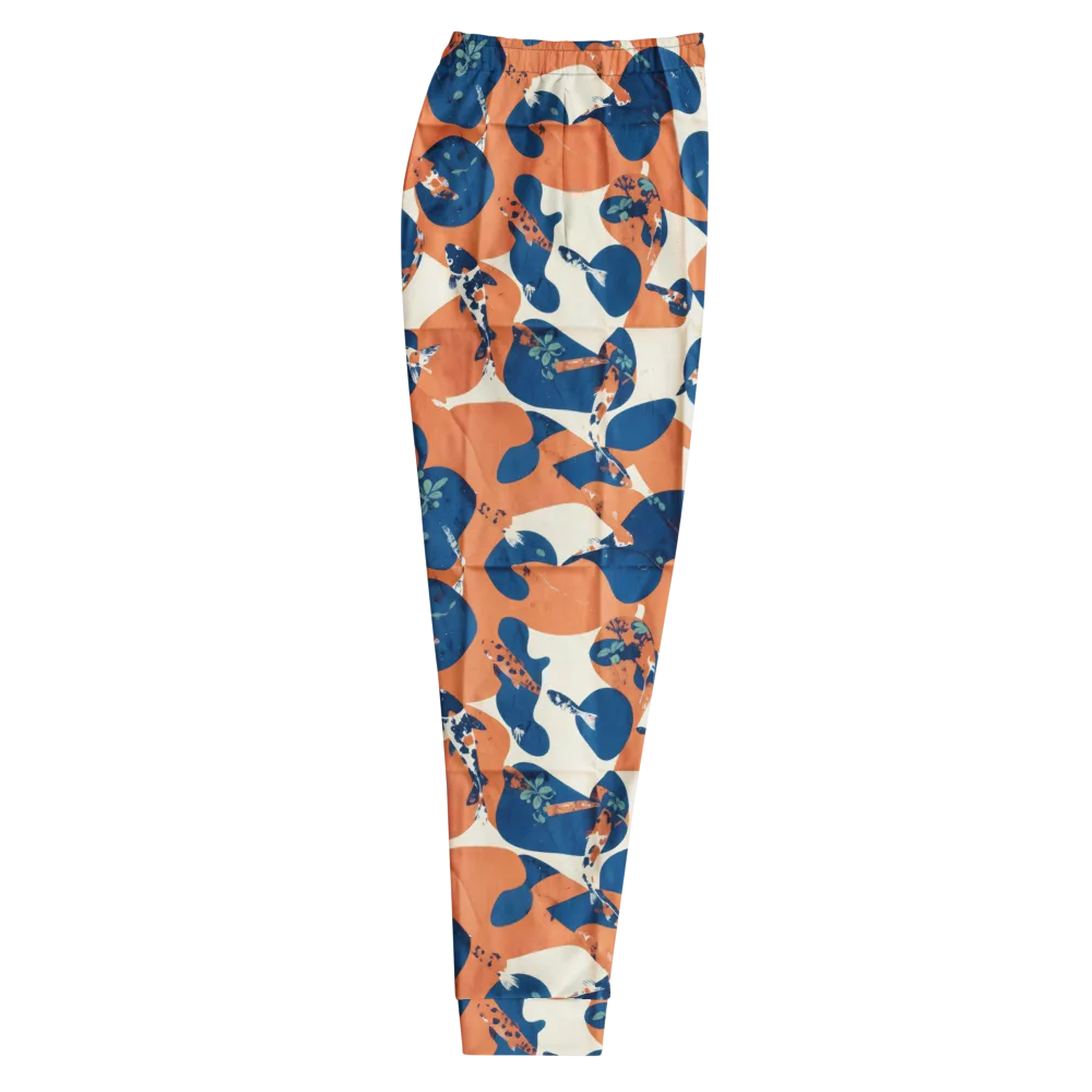 Koi Pop on Men's Joggers — Right