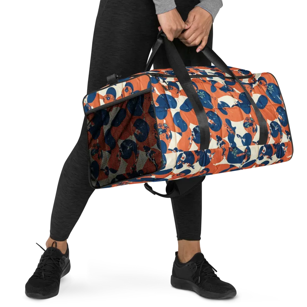 Koi Pop on Duffle Bag — Right Front