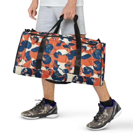 Koi Pop on a Duffle Bag