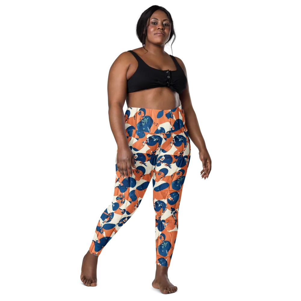 Koi Pop on Leggings with Pockets — Front
