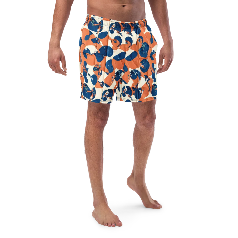Koi Pop on Swim Trunks — Front