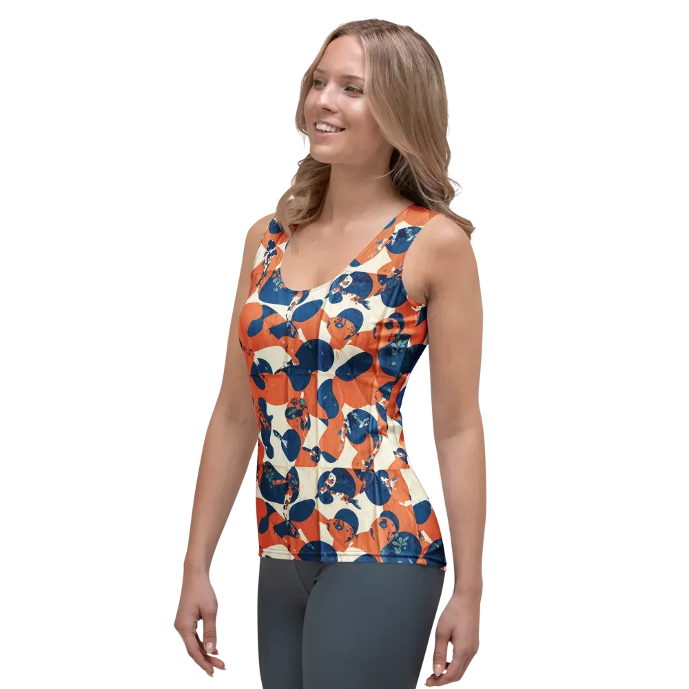 Koi Pop on Women's Tank Top — Left Front