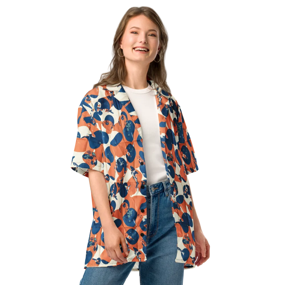 Koi Pop on Button Shirt — Front