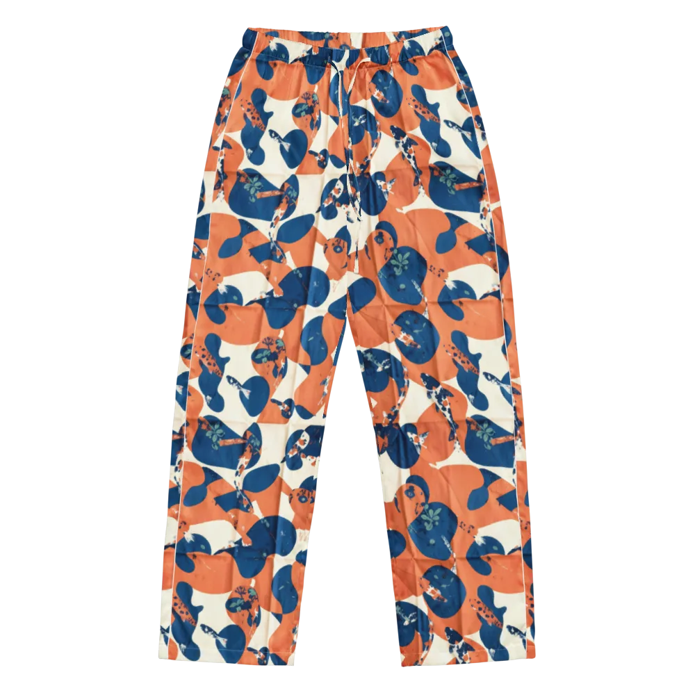 Koi Pop on Women's Pajama Pants — Front