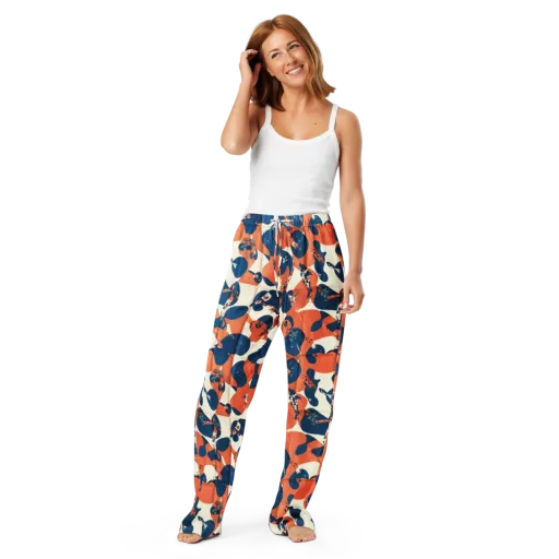 Koi Pop on a Women's Pajama Pants