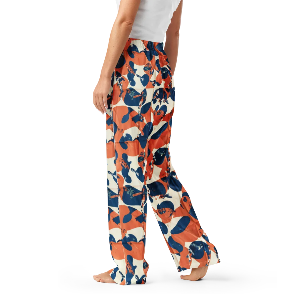 Koi Pop on Women's Pajama Pants — Left
