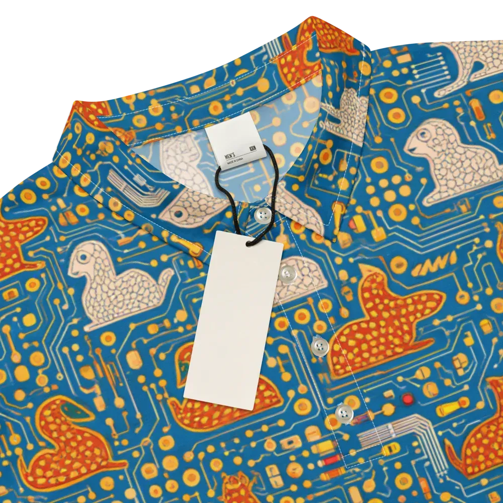 Copper Circuit Warren on Men's Slim Fit Polo Shirt — Product details