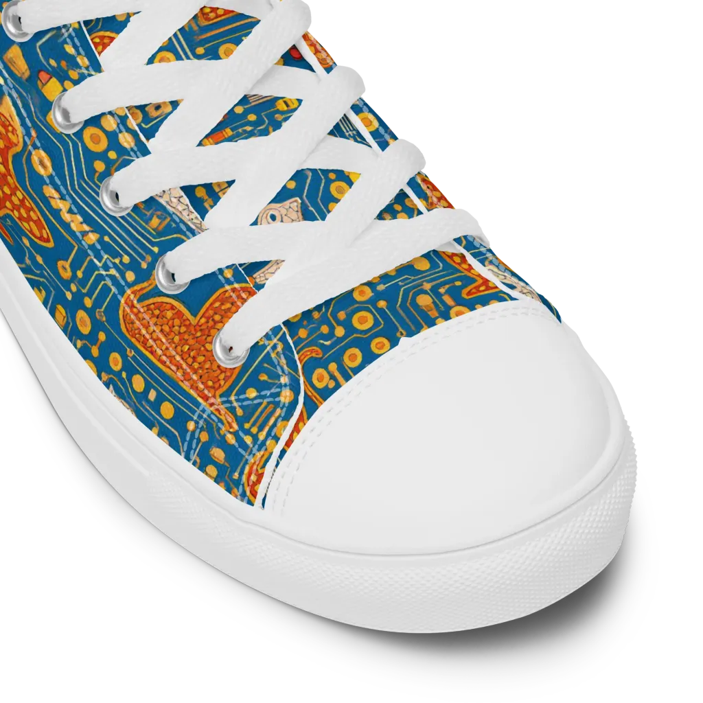 Copper Circuit Warren on Women's High Top Canvas Shoes — Product details