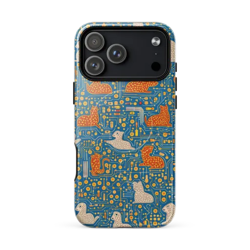Copper Circuit Warren on a MagSafe Tough Case for iPhone®