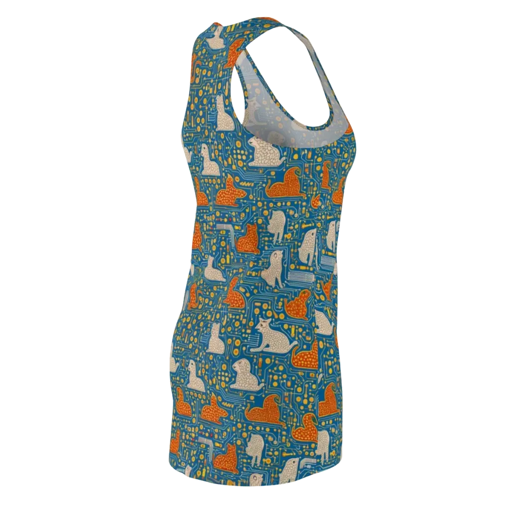 Copper Circuit Warren on Racerback Dress — Back Side