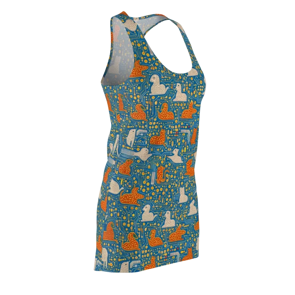 Copper Circuit Warren on Racerback Dress — Front Side