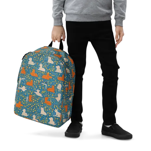 Copper Circuit Warren on a Minimalist Backpack