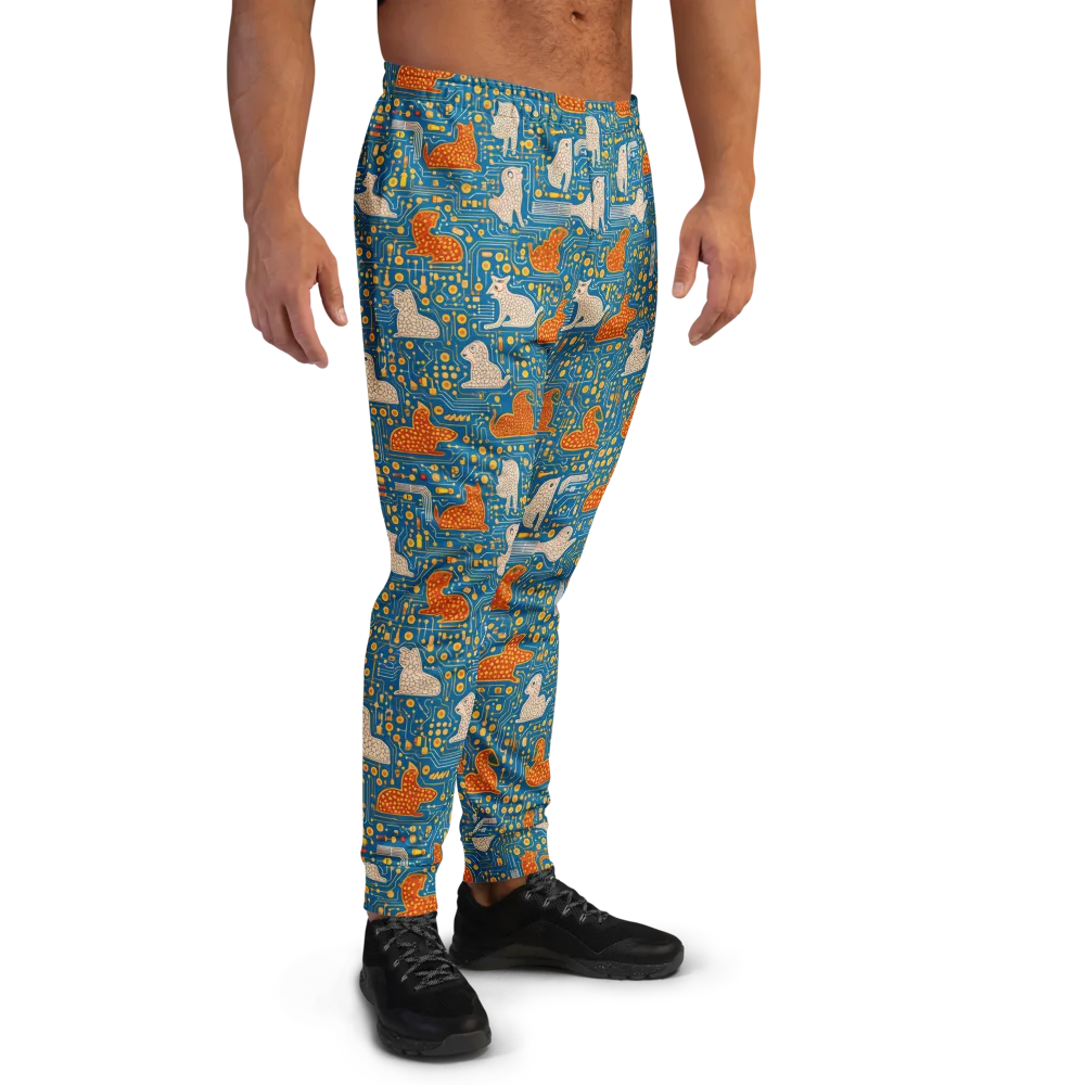 Copper Circuit Warren on Men's Joggers — Right